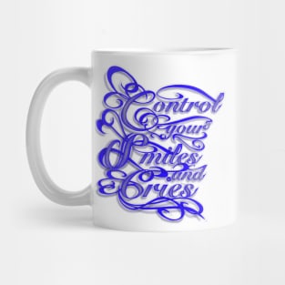 Smiles and cries Mug